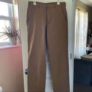 32 x 34 Mens Camel Chino Dress Pant
